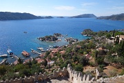  le port de Siména et la baie de Kékova